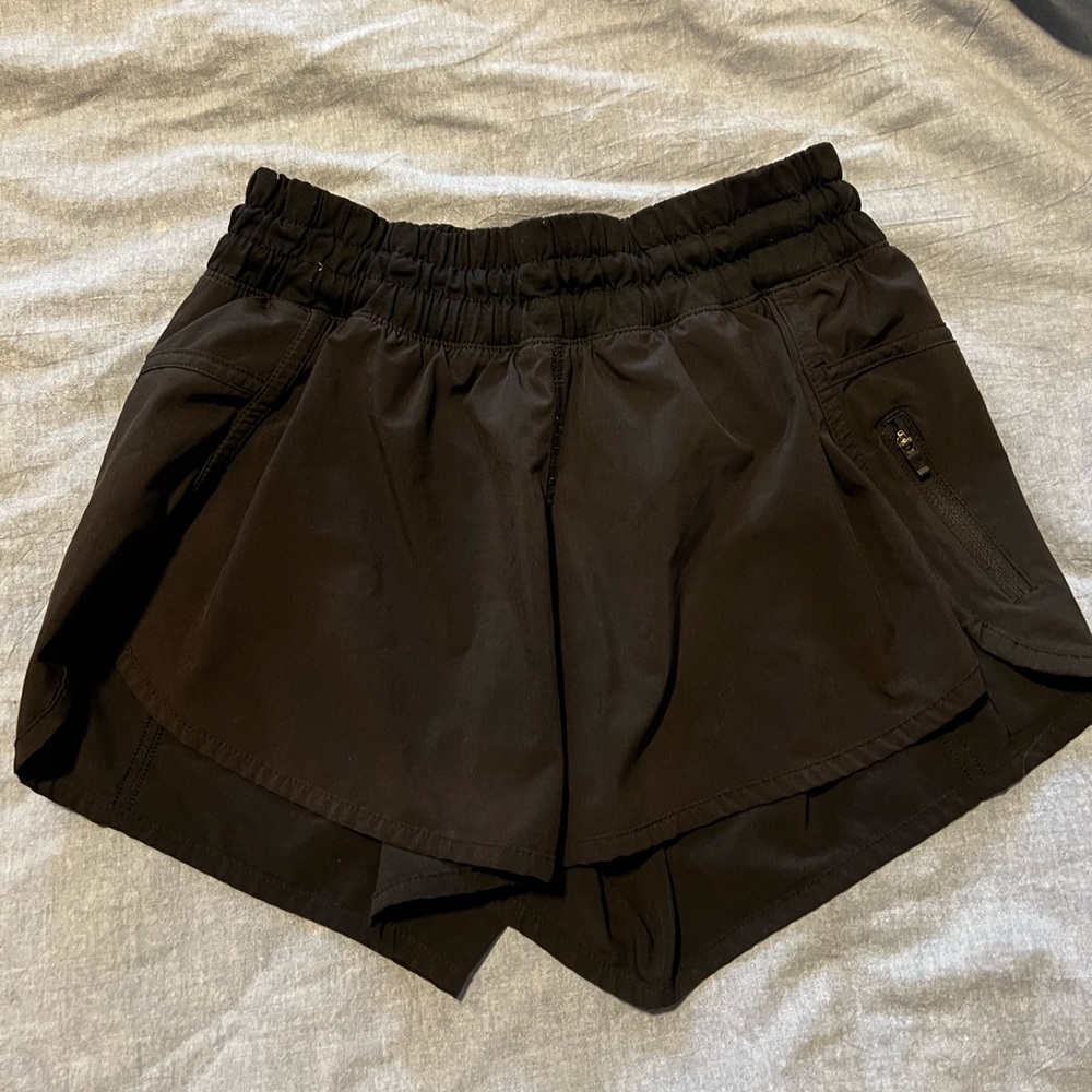 Old style tracker shorts, 4” inseam, size 6
